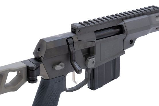 Q Mini Fix 6mm ARC Bolt Action Rifle has an extended bolt handle